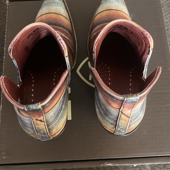 Ariat Multicolor Western Ankle Boots - Picture 8 of 11